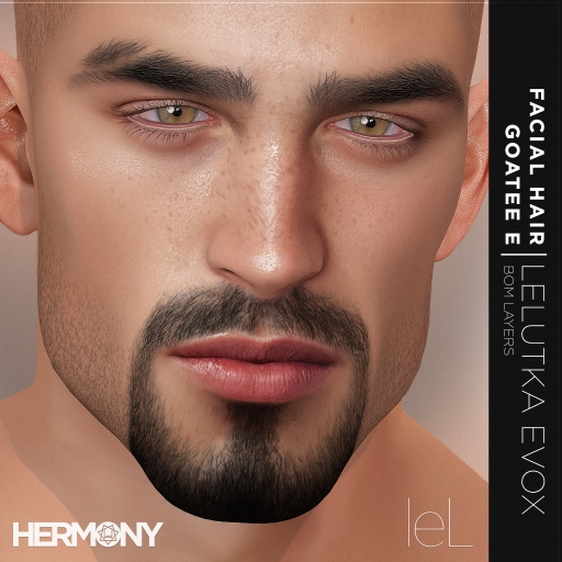Second Life Marketplace HERMONY / FACIAL HAIR / GOATEE E / LEL EVOX